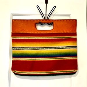 Pendleton Clutch Briefcase Laptop Bag with zip closure